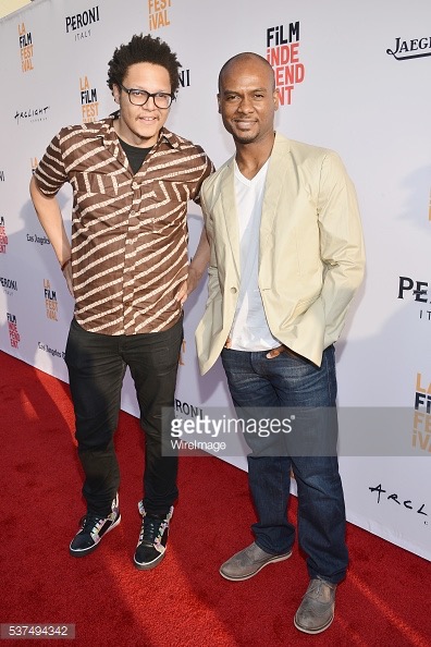 Raafi Rivero and Vincent Harris during opening night of the 2016 Los Angeles Film Festival on June 1, 2016 in Hollywood, California.